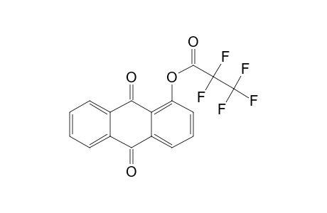 1-Hydroxyanthraquinone, pentafluoropropionate