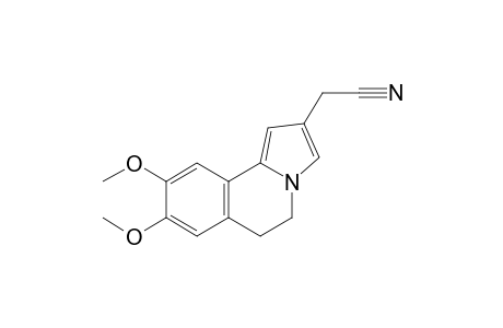 2-(8,9-dimethoxy-5,6-dihydropyrrolo[2,1-a]isoquinolin-2-yl)acetonitrile