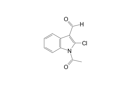 1-acetyl-2-chloroindole-3-carboxaldehyde