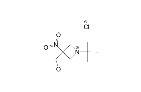 1-TERT.-BUTYL-3-HYDROXYMETHYL-3-NITRO-AZETIDINE-HYDROCHLORIDE