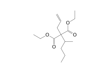 Allyl-(1-methylbutyl)-malonic acid, diethyl ester