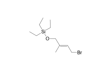 [[(2E)-4-BROMO-2-METHYL-2-BUTENYL]-OXY]-(TRIETHYL)-SILANE