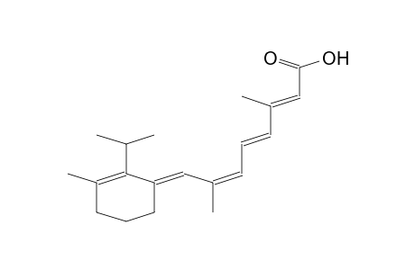 2,4,6-OCTATRIENOIC ACID, 3,7-DIMETHYL-8-[3-METHYL-2-(1-METHYLETHYL)-2-CYCLOHEXEN-1-YLIDENE]-