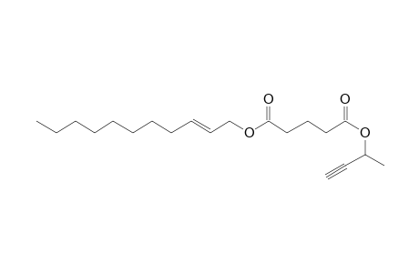 Glutaric acid, but-3-yn-2-yl undec-2-enyl ester