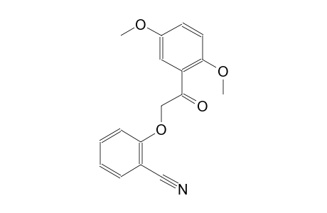2-[2-(2,5-Dimethoxyphenyl)-2-oxoethoxy]benzonitrile