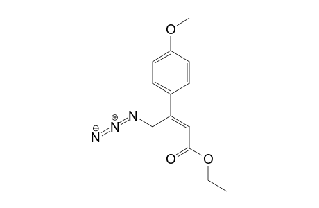 (Z)-Ethyl 4-azido-3-(4-methoxyphenyl)but-2-enoate