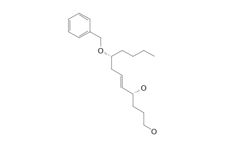 (4R,5E,8R)-8-Benzyloxydodec-5-ene-1,4-diol