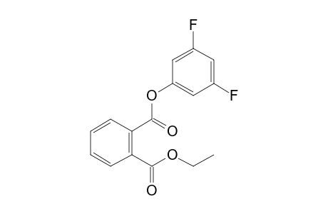 Phthalic acid, 3,5-difluorophenyl ethyl ester