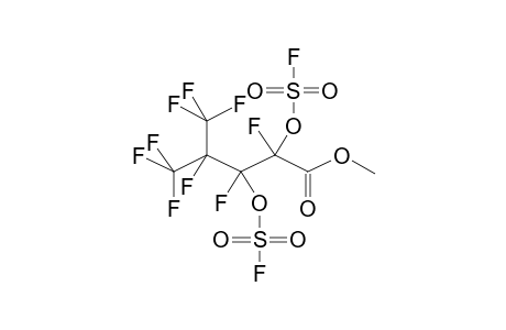 Methyl perfluoro-{2,3-bis[(fluorosulfonyl)oxy]-4-methylpentanoate}