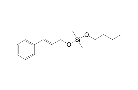 Silane, dimethyl(3-phenylprop-2-enyloxy)butoxy-