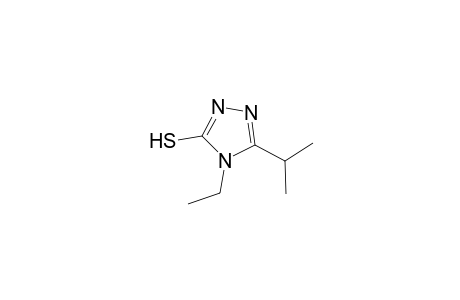 4-ethyl-5-isopropyl-4H-1,2,4-triazol-3-yl hydrosulfide