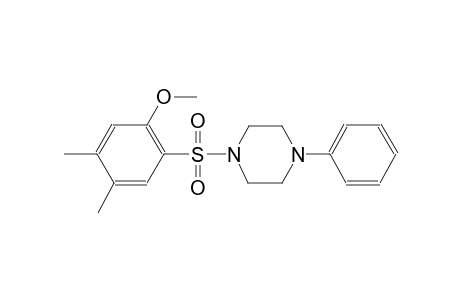 piperazine, 1-[(2-methoxy-4,5-dimethylphenyl)sulfonyl]-4-phenyl-