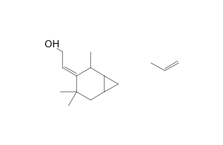 2H-Cyclopropa[g]benzofuran, 4,5,5a,6,6a,6b-hexahydro-4,4,6b-trimethyl-2-(1-methylethenyl)-