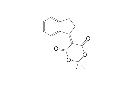 2,2-Dimethyl-5-(1'-indanylidene)-1,5-dioxane-4,6-dione
