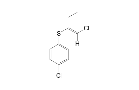 (E)-1-(4-CHLOROBENZENESULFENYL)-2-CHLORO-1-ETHYL-1-BUTENE