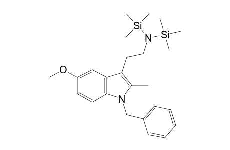 2-(1-Benzyl-5-methoxy-2-methyl-1H-indol-3-yl)ethanamine, 2tms