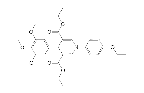 1-(4-Ethoxyphenyl)-4-(3,4,5-trimethoxyphenyl)-4H-pyridine-3,5-dicarboxylic acid diethyl ester