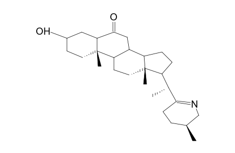 (25R)-22,26-EPIMINO-3B-HYDROXY-5A-CHOLEST-22(N)-EN-6-ONE