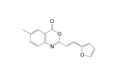 2-[2-(2-furyl)vinyl]-6-methyl-4H-3,1-benzoxazin-4-one