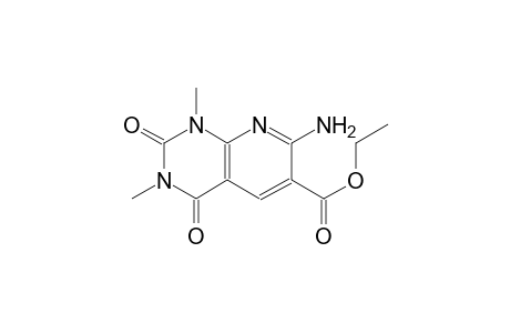 pyrido[2,3-d]pyrimidine-6-carboxylic acid, 7-amino-1,2,3,4-tetrahydro-1,3-dimethyl-2,4-dioxo-, ethyl ester