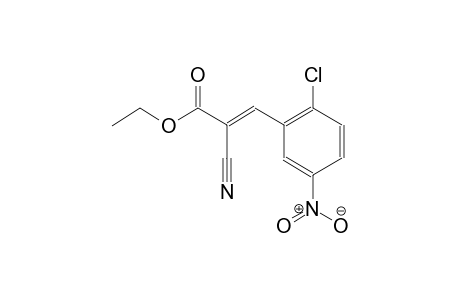 ethyl (2E)-3-(2-chloro-5-nitrophenyl)-2-cyano-2-propenoate