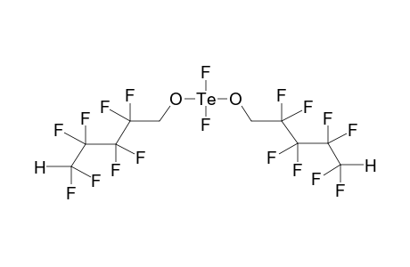 BIS(1,1,5-TRIHYDROPERFLUOROPENTOXY)DIFLUOROTELLURANE