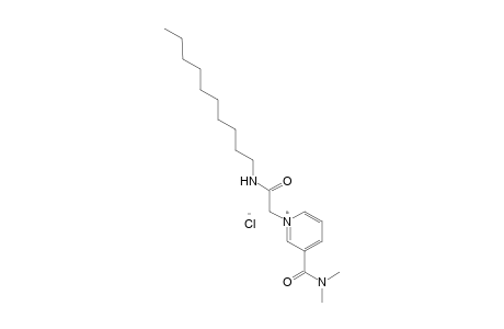 1-[(decylcarbamoyl)methyl]-3-(dimethylcarbamoyl)pyridinium chloride