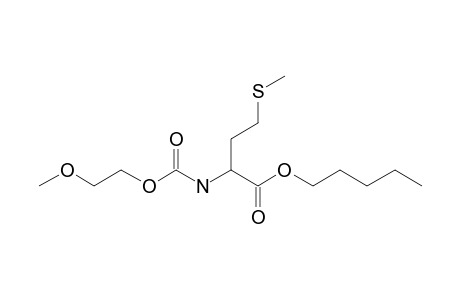 L-Methionine, N-(2-methoxyethoxycarbonyl)-, pentyl ester