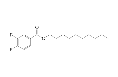 3,4-Difluorobenzoic acid, decyl ester