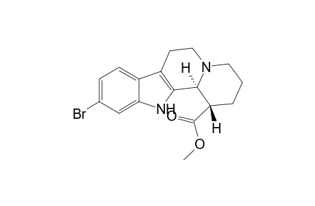 (1S,12bS)-10-bromo-1,2,3,4,6,7,12,12b-octahydropyrido[2,1-a]$b-carboline-1-carboxylic acid methyl ester