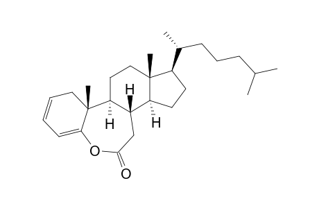 B-Homo-6-oxa-2(3),4(5)-cholest-dien-7-one