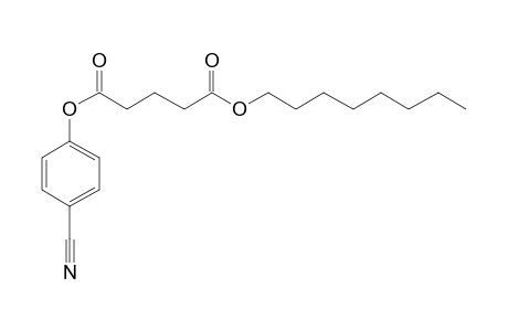 Glutaric acid, 4-cyanophenyl octyl ester