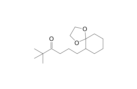 6-(5,5-Dimethyl-4-oxohexyl)-1,4-dioxaspiro[4.5]decane