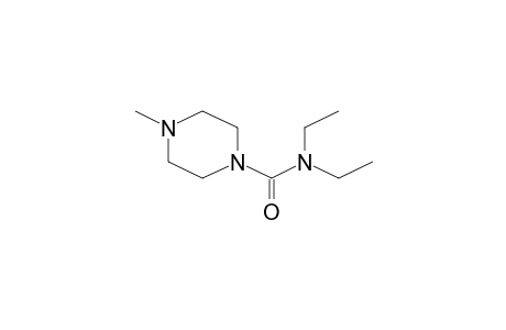 N,N-diethyl-4-methyl-1-piperazinecarboxamide