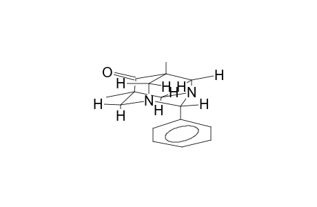 1,3-diazatricyclo[3.3.1.1~3,7~]decan-6-one, 5,7-dimethyl-2-phenyl-