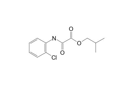 Oxalic acid, momoamide, N-(2-chlorophenyl)-, isobutyl ester