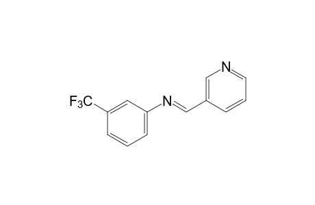 N-[(3-pyridyl)methylene]-α,α,α-trifluoro-m-toluidide