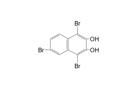 1,4,6-tribromo-2,3-naphthalenediol