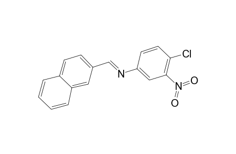 (4-Chloro-3-nitrophenyl)-naphthalen-2-ylmethyleneamine