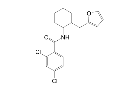 2,4-Dichloro-N-[2-(2-furylmethyl)cyclohexyl]benzamide