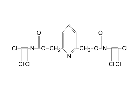 2,6-pyridinedimethanol, bis[(trichlorovinyl)carbamate] (ester)