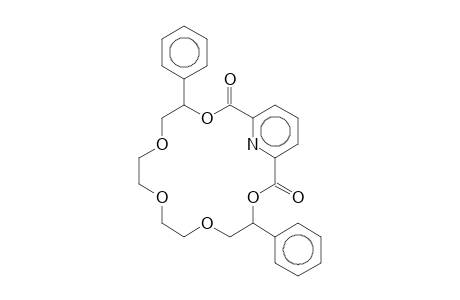 21-Aza-3,6,9,12,15-pentaoxabicyclo[15.3.1]heneicosa-1(20),18,21-triene-2,16-dione, 4,14-diphenyl-