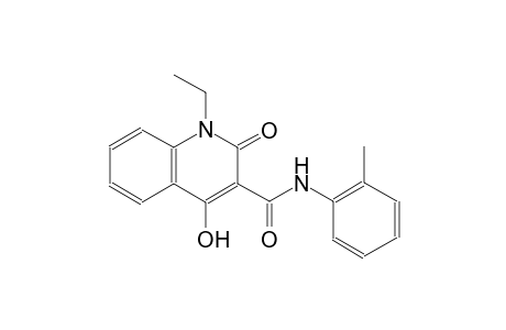 1-ethyl-4-hydroxy-N-(2-methylphenyl)-2-oxo-1,2-dihydro-3-quinolinecarboxamide