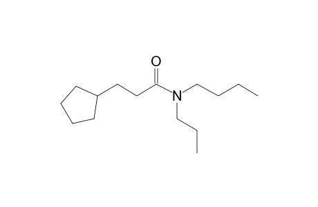 Propionamide, 3-cyclopentyl-N-propyl-N-butyl-