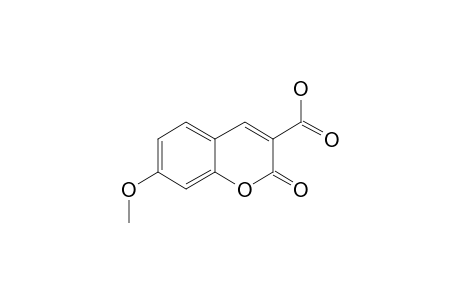 Cumarin-3-carboxylic acid, 7-methoxy-