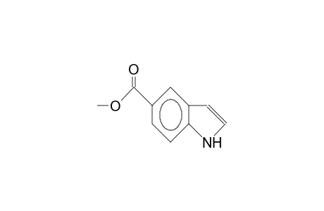 Indole-5-carboxylic acid, methyl ester