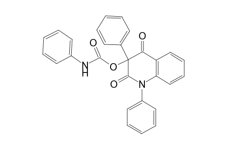 1,2,3,4-Tetrahydro-2,4-dioxo-1,3-diphenylquinolin-3-yl phenylcarbamate