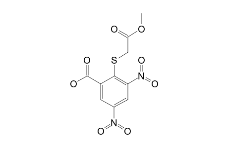 2-(METHOXYCARBONYLMETHYLSULFANYL)-3,5-DINITROBENZENECARBOXYLIC-ACID