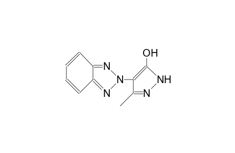 3-Methyl-4-(2H-benzotriazol-2-yl)-5-hydroxy-pyrazole