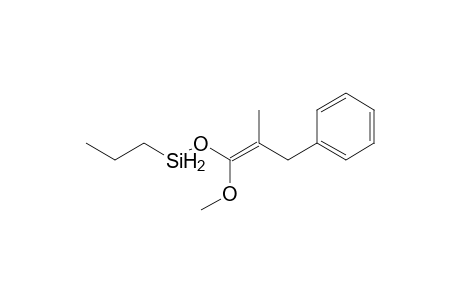 1-Methoxy-1-propylsilyloxy-2-methyl-2-benzylethene